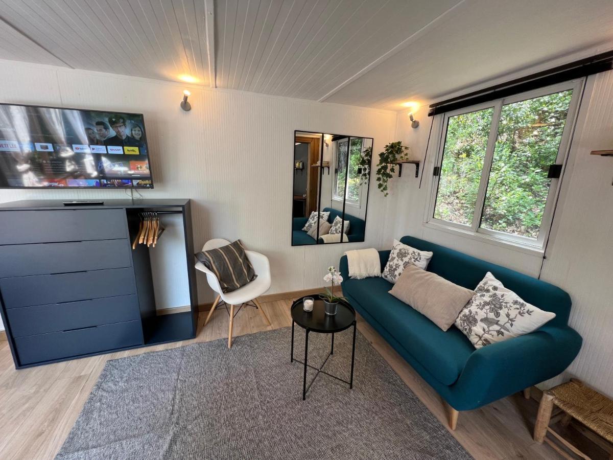 Superbe Cabane Jacuzzi Jardin Clim Wifi Parking Meyreuil Exterior foto