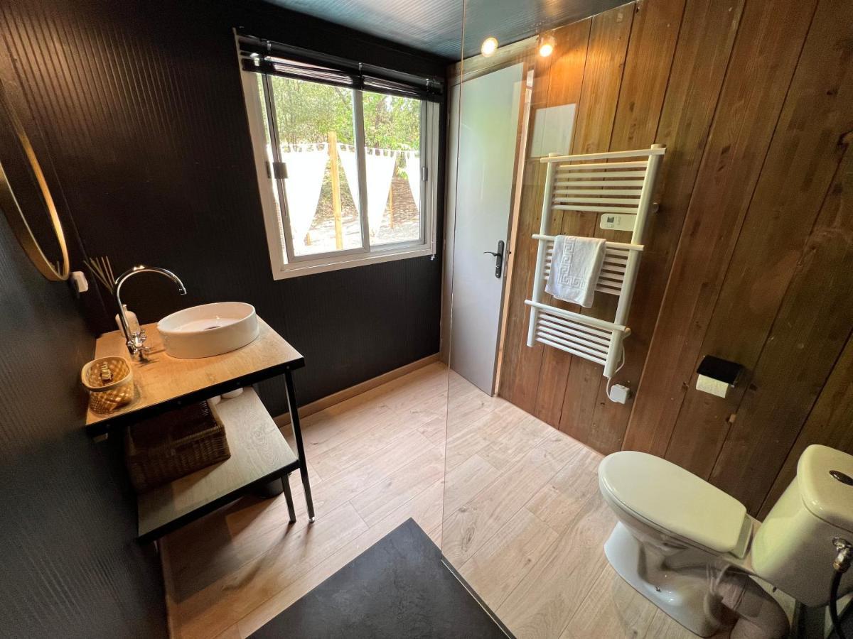 Superbe Cabane Jacuzzi Jardin Clim Wifi Parking Meyreuil Exterior foto