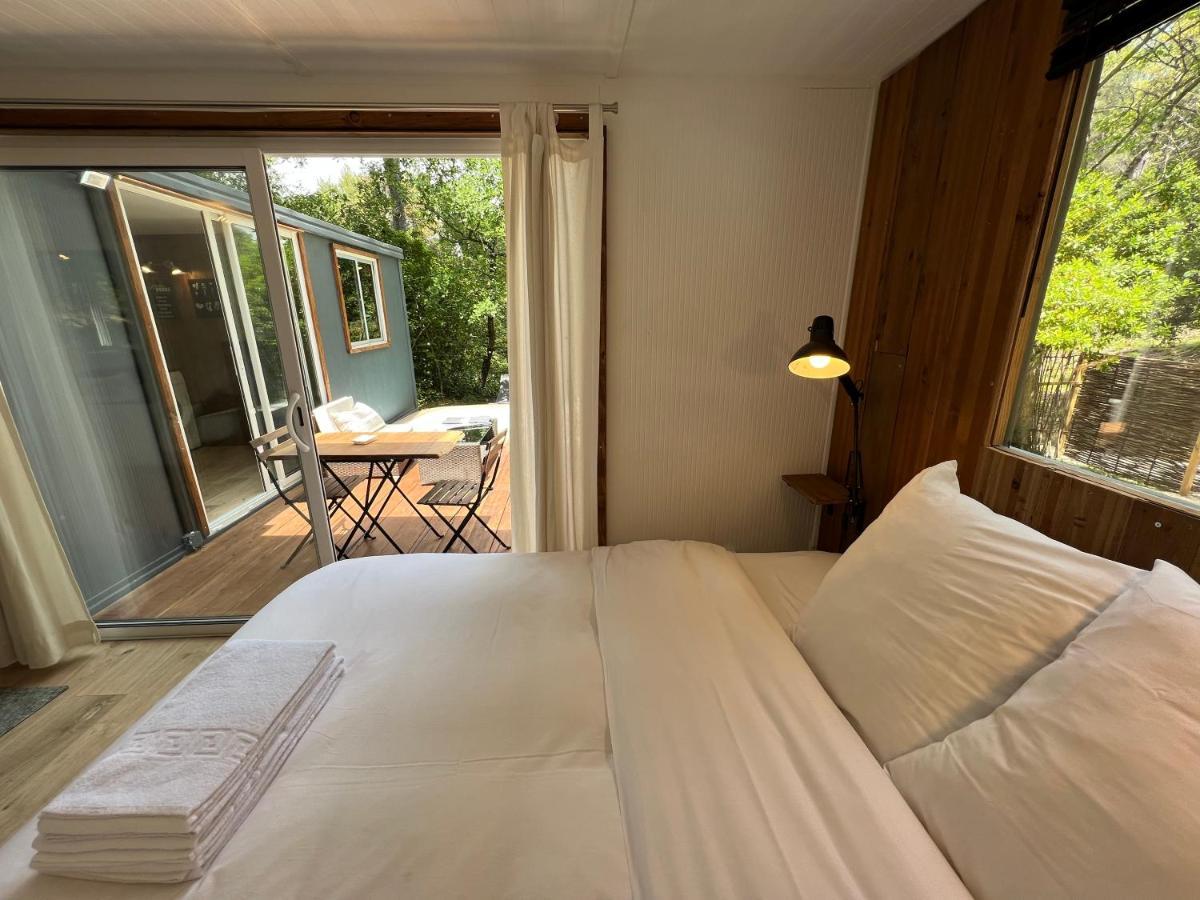 Superbe Cabane Jacuzzi Jardin Clim Wifi Parking Meyreuil Exterior foto